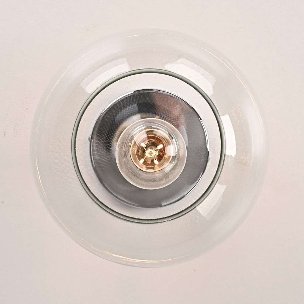 Потолочный Светильник Rh Utilitaire Globe Shade Flushmount By Imperiumloft