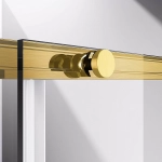 Душевой уголок Vincea Slim-N VSR-4SN9011CLG 110x90 стекло прозрачное/профиль золото брашированное