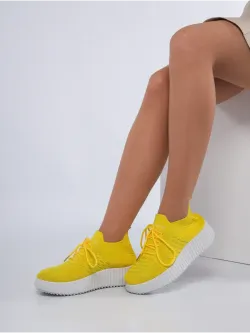 Слипоны на высокой подошве мокасины летние текстильные