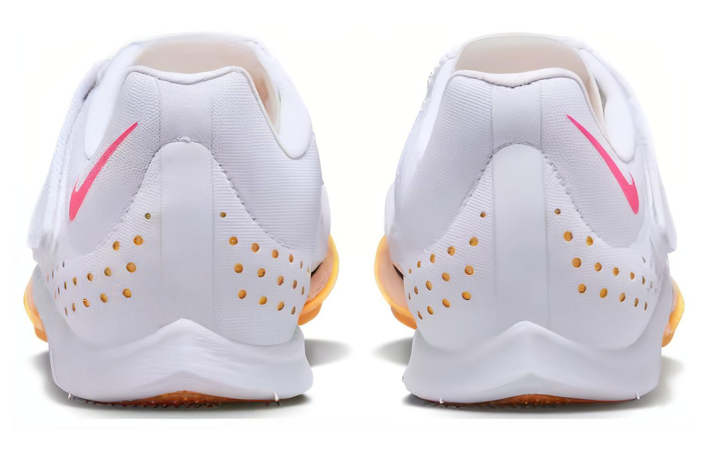 Nike Air Zoom Long Jump Elite White Hyper Pink Orange