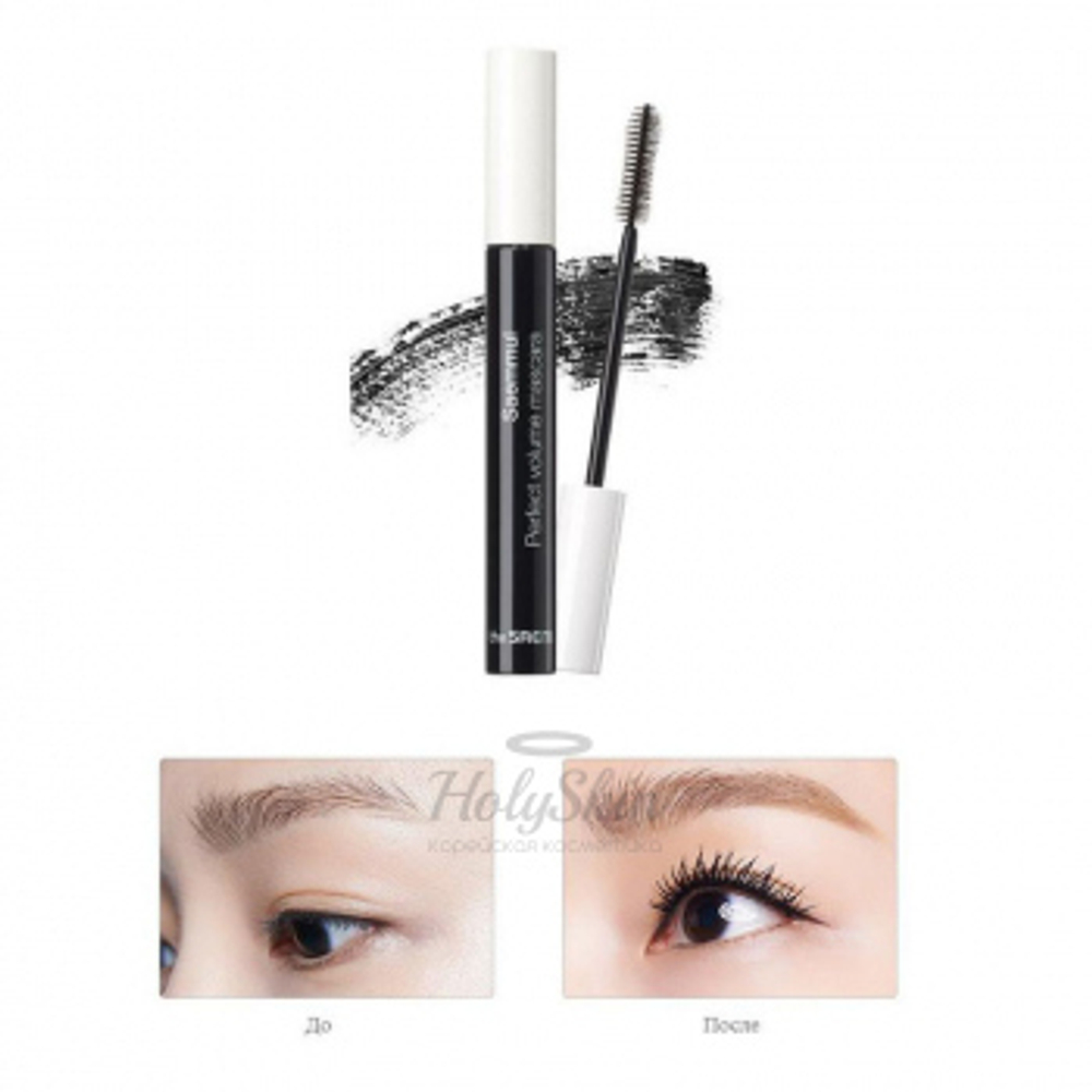 Тушь для ресниц с эффектом объёма The Saem Saemmul Perfect Volume Mascara, 8 мл