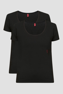 Футболки (набор 2 шт) женские HUGO TWIN T-SHIRT RN