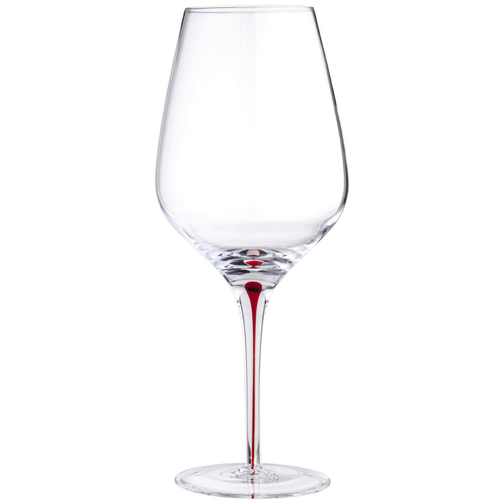 НАБОР БОКАЛОВ ДЛЯ ВИНА ИЗ 2 ШТ "ACCENT" RED 710 МЛ