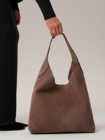 Замшевая сумка хобо DBR 31156 капучино