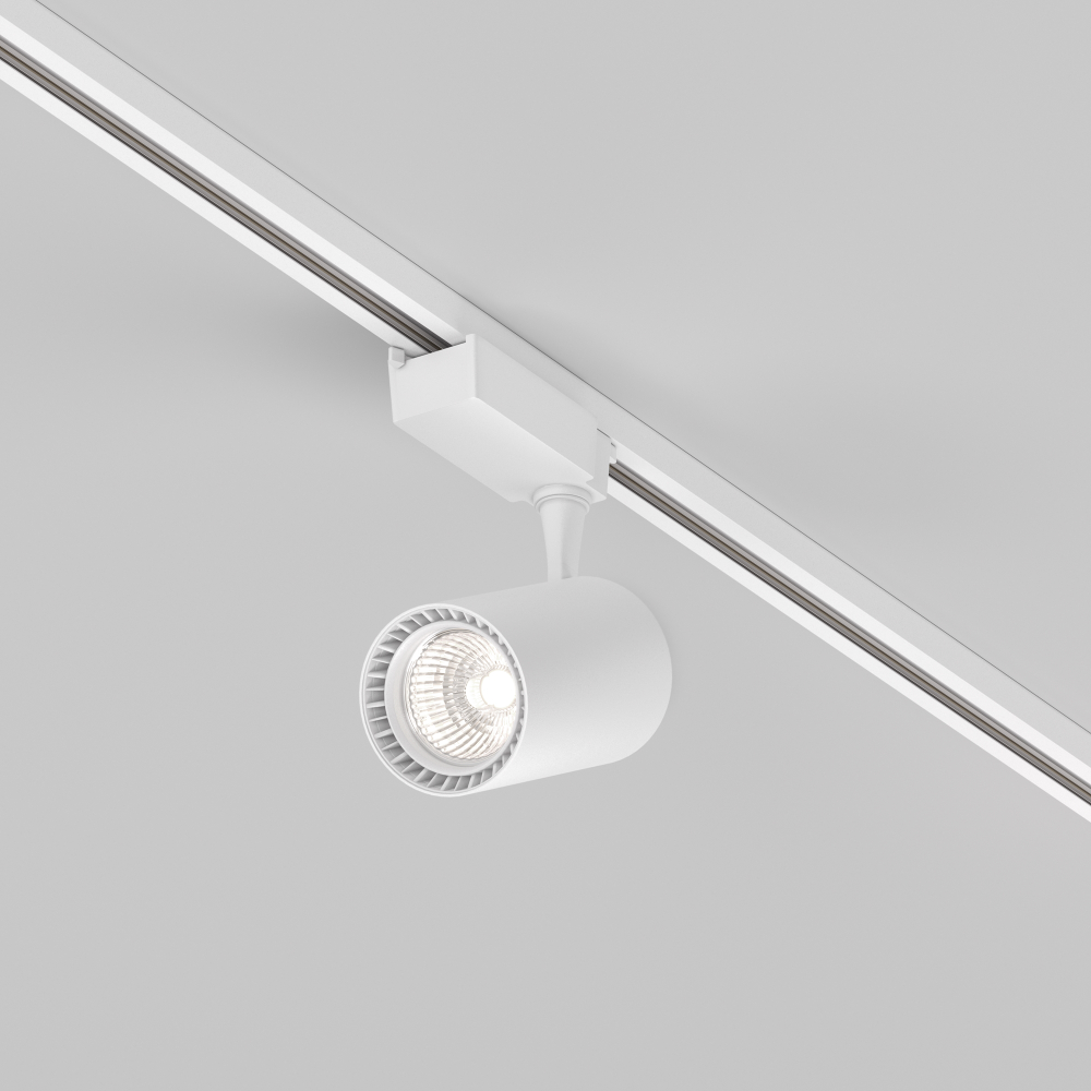 Трековый однофазный светодиодный светильник Maytoni Unity Vuoro TR003-1-26W4K-M-W