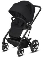 Коляска Cybex Talos S Lux BLK complete Cloud T Sepia Black Plus 3 в 1 Moon Black с дождевиками