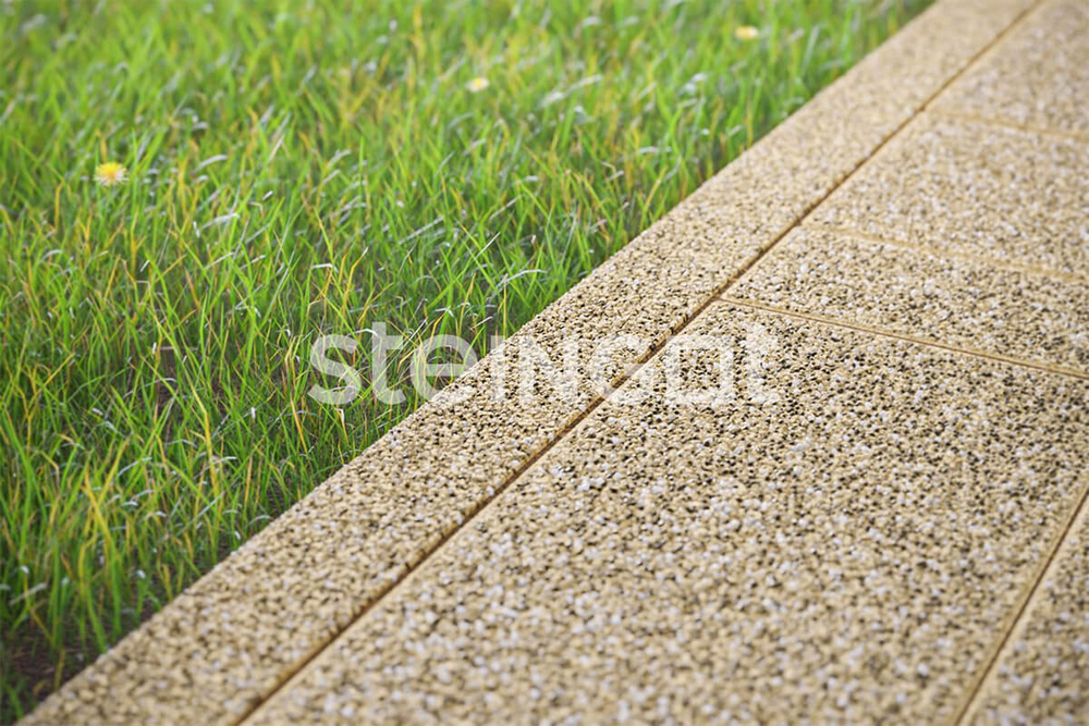 Бордюр Садовый 1000*200*80 Песчаный гранит (Grano)