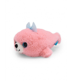 Нерпа «Пушистик с цветным бантом» 13 см