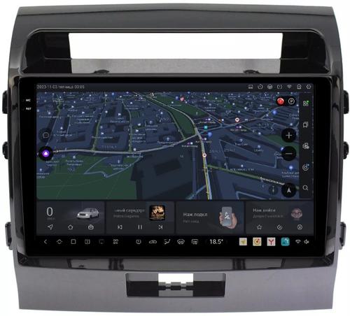 Магнитола для Toyota Land Cruiser 200 2007-2015 (экран климата внизу) - Kuberg DUDU7 OL-1620-1 QLed+2K, Android 13, Быстрейшая, UIS7870 (DUDU7), CarPlay, SIM-слот