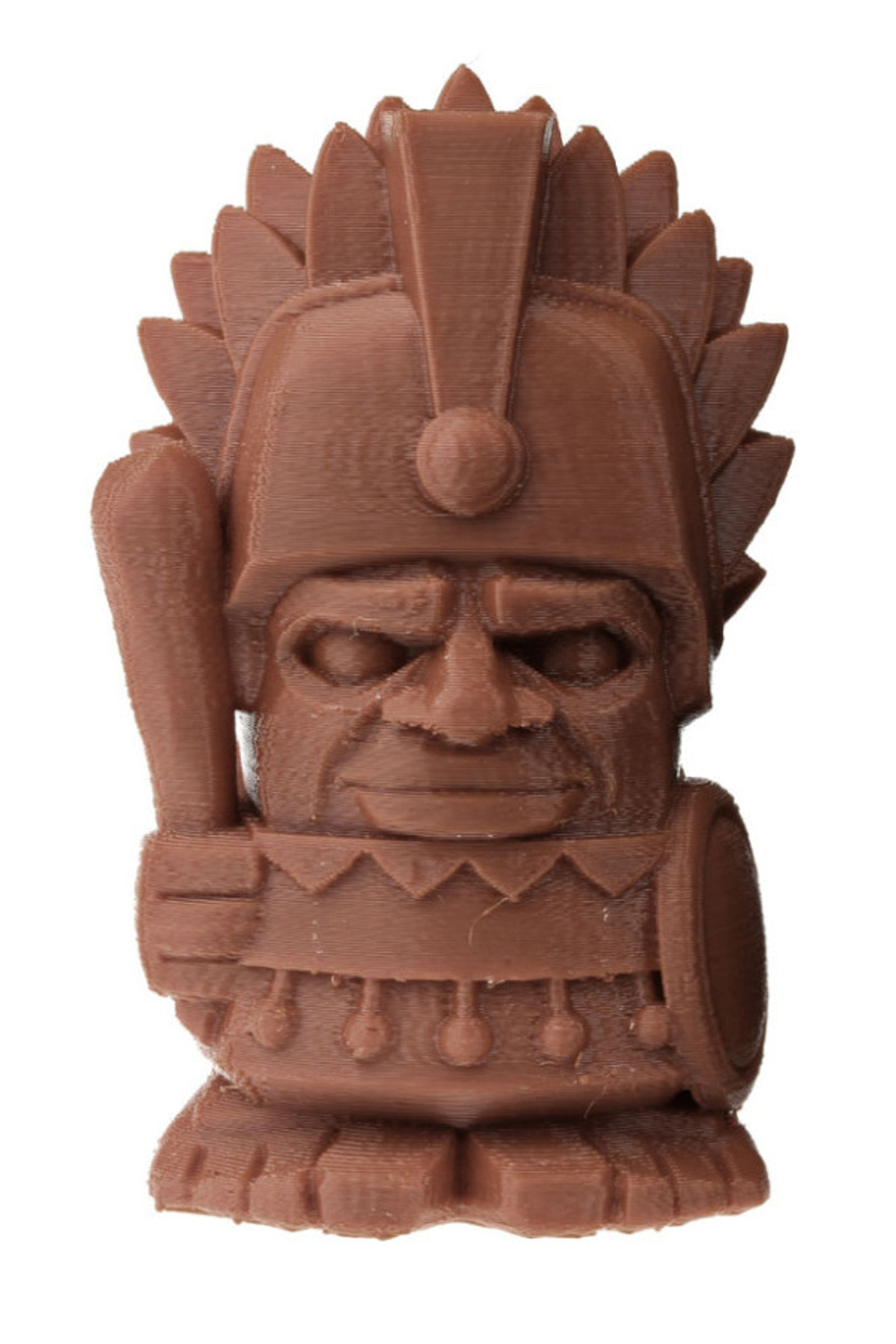 ABS пластик 1,75 для 3D принтера REC коричневый 0,75 кг