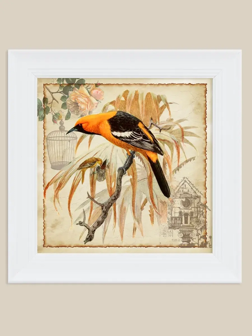 Картина на стену интерьерная на холсте 25*25 см