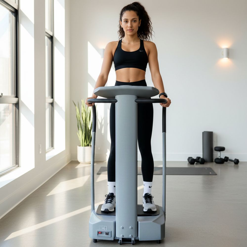 Виброплатформа UNIX Fit Improve 2 in 1 Silver