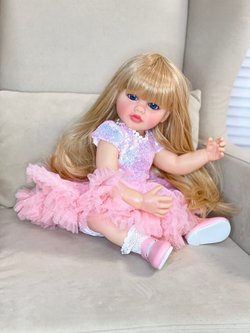 Кукла Реборн виниловая 55см (FA-863)