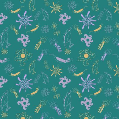 Бирюзовый лес