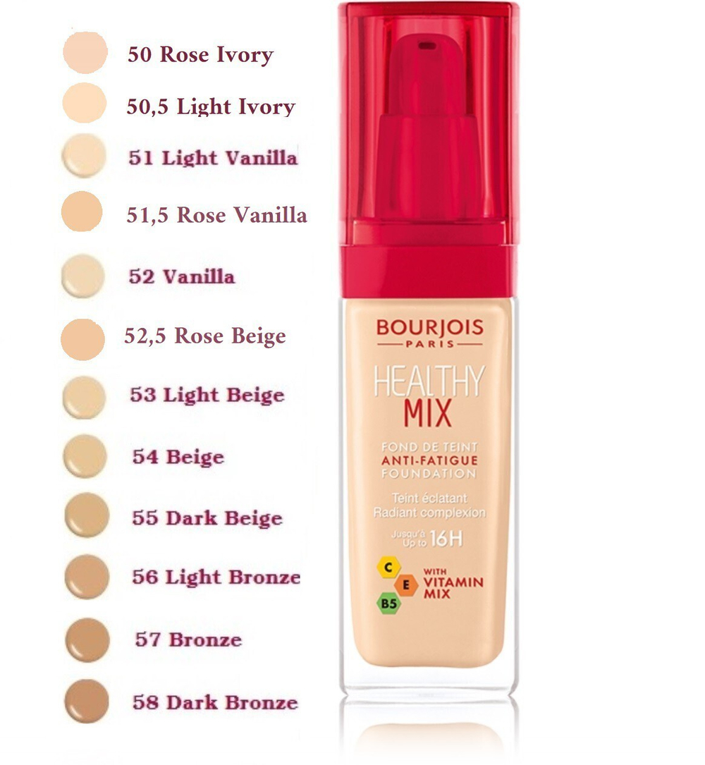 Bourjois Нealthy Mix #52,2 Тональный крем