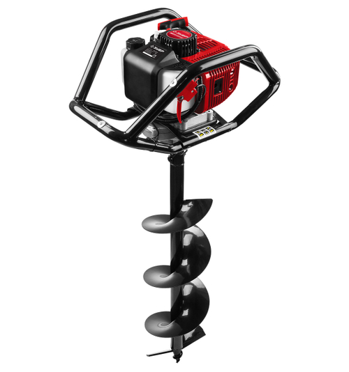 Мотобур МБ2-250 Н ЗУБР 2 оператора d 60-250 мм 52 куб.см. шнек в комплекте