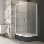 Душевой уголок Ravak Blix BLCP4 SABINA 80x80 профиль белый/стекло тонированное