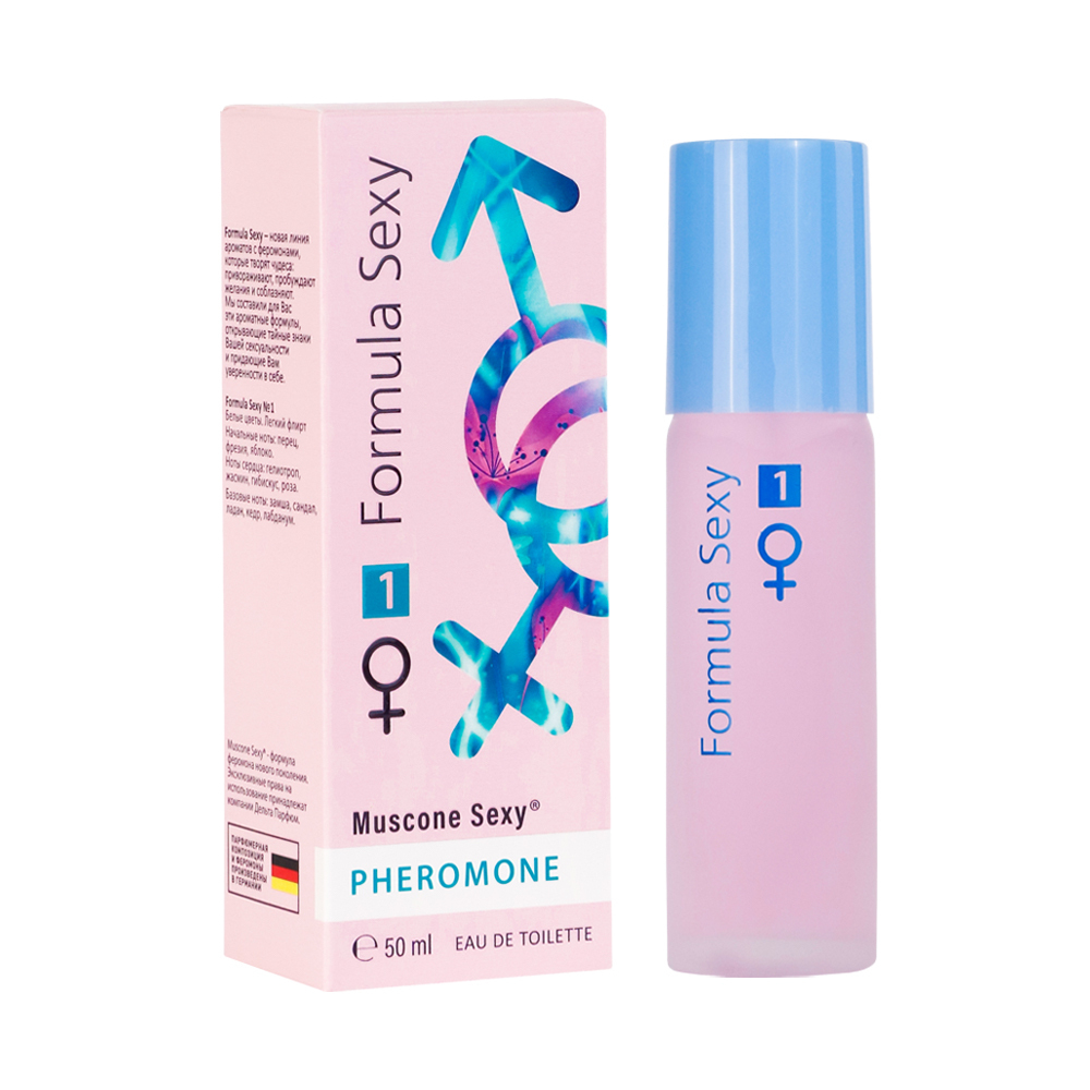 Вода туалетная с феромонами Formula Sexy №1 (Формула Секси №1) edt - 50ml for women
