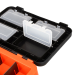 Ящик рыболовный зимний Helios FishBox TROUT с карманами, Оранжевый