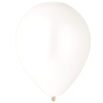 Шар латексный Металлик 13 см (Белый)