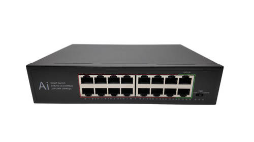 Коммутатор на 16 портов 1016 - RJ45 Порт: 16*10/100 Мбит/с (Авто MDI/MDIX)