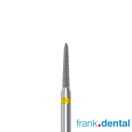 Бор алмазный желтый Frank Dental типа FG - D.878K.012.C.FG