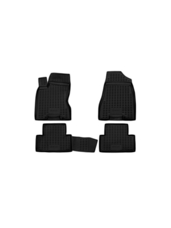 Коврики в салон для NISSAN X-Trail T31 (II, IIp), 2007-2013, 4 шт. (серые) NLC.36.20.211