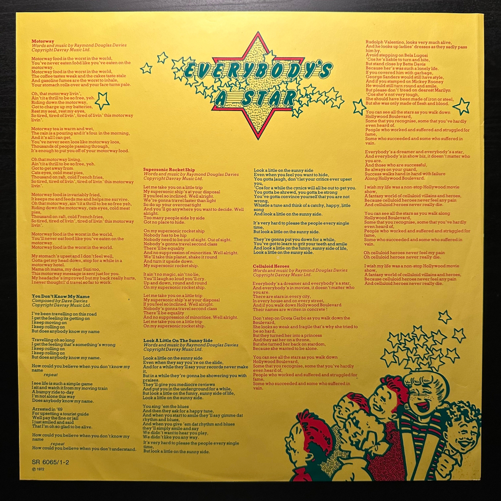 The Kinks - Everybody's In Show-Biz - Everybody's A Star 2LP (Германия 1972г.)