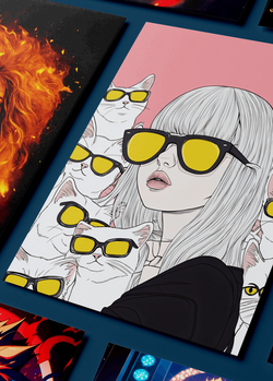 Картина на стену на металле от MetallSubArt