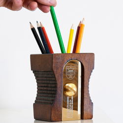 Органайзер для рабочего стола sharpener темное дерево
