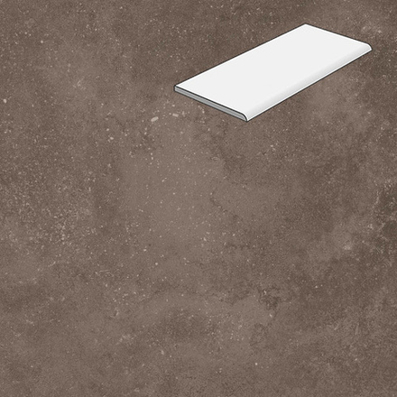 Ступень с фаской Lifebrick Limestone Choco 900x330x20