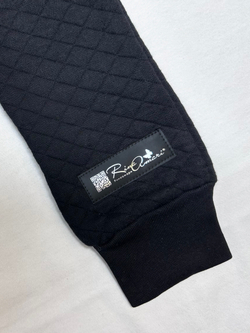 Штанишки утепленные Чёрный без карманов RinaAmari