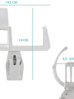 Подстаканник, держатель бутылок БЕЛЫЙ для электросамокатов велосипедов колясок