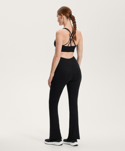 OYSHO Брюки-клеш для беременных Comfortlux 80 см, черный