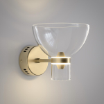 Настенный светодиодный светильник Eurosvet Vial 202053 LED латунь a072059