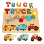 Развивающая игрушка деревянная Бизиборд, коробка C-41822