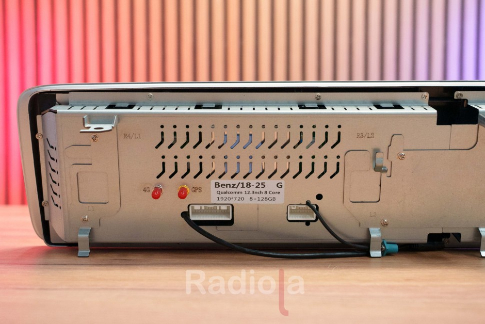 Магнитола для Mercedes-Benz CLS/E/G/S-Класс 2016-2025 NTG 5.5/6.0 - Radiola RDL-7727 мониторы 2х12,3" на Android 14, 8+128Гб, CarPlay, 4G SIM-слот