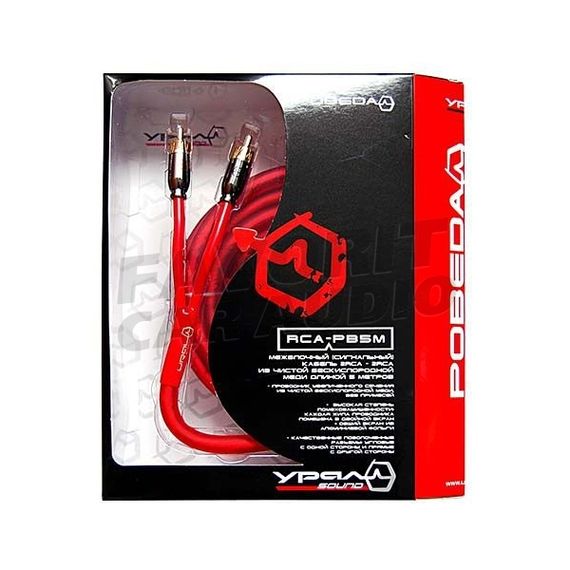 Межб. кабель URAL (УРАЛ) RCA-PB5M Pobeda (TT KM RCA-TT5M ГРОМ)