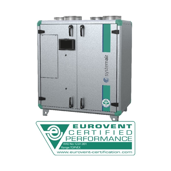 Установка Systemair Topvex TR03EL-L-CAV