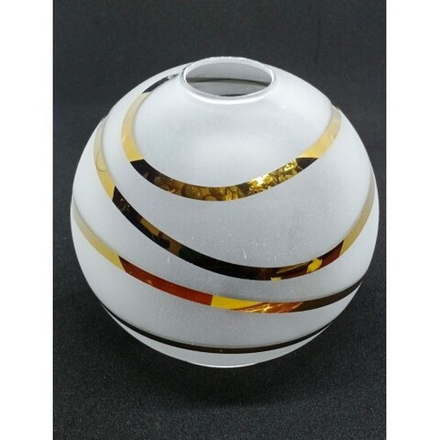 Плафон стеклянный "Золотая полусфера"