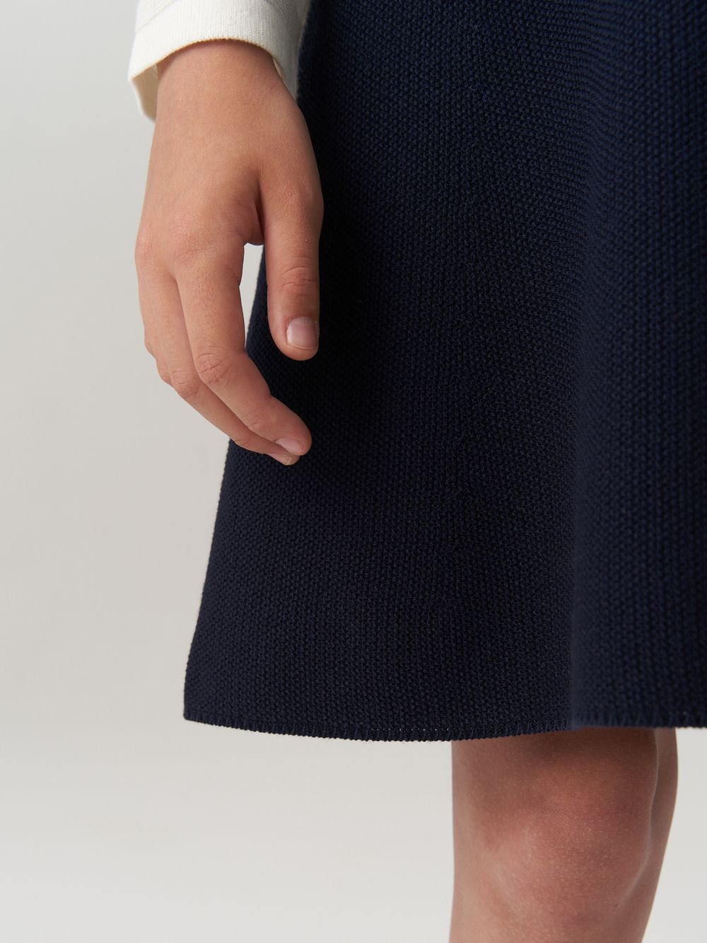 Сарафан школьный для девочки AT974 синий