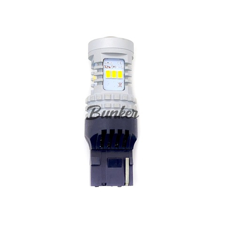 Светодиодная автомобильная LED лампа TaKiMi 7440-3020-14SMD (W21W),Белый,Не полярный,12V