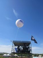 Оформление воздушными шарами городских и спортивных мероприятий