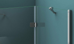 Душевой уголок BelBagno Kraft 80х80 KRAFT-P-1-80-C-Cr-R профиль Хром стекло прозрачное