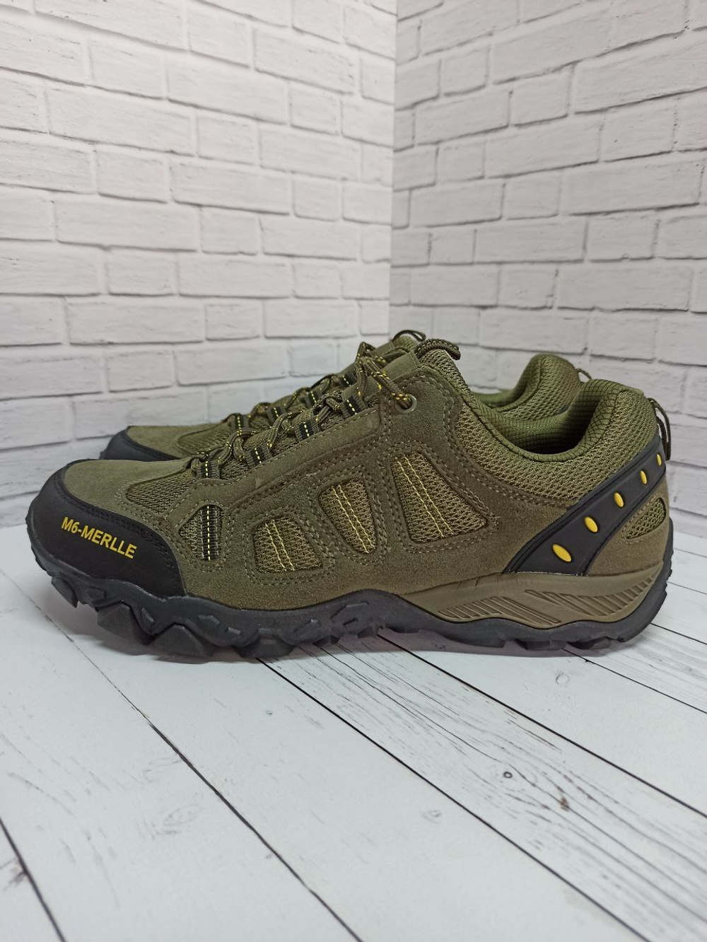 Кроссовки M6 Merlle / олива