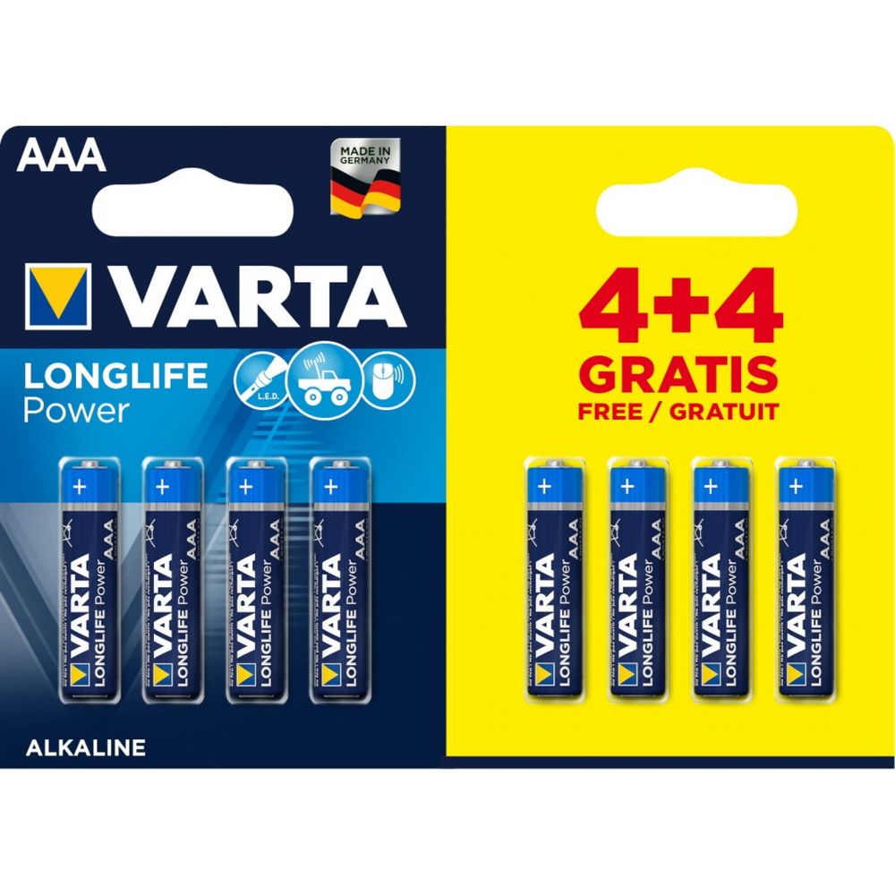 Батарейка Longlife Power AAA8 (4+4) 111
