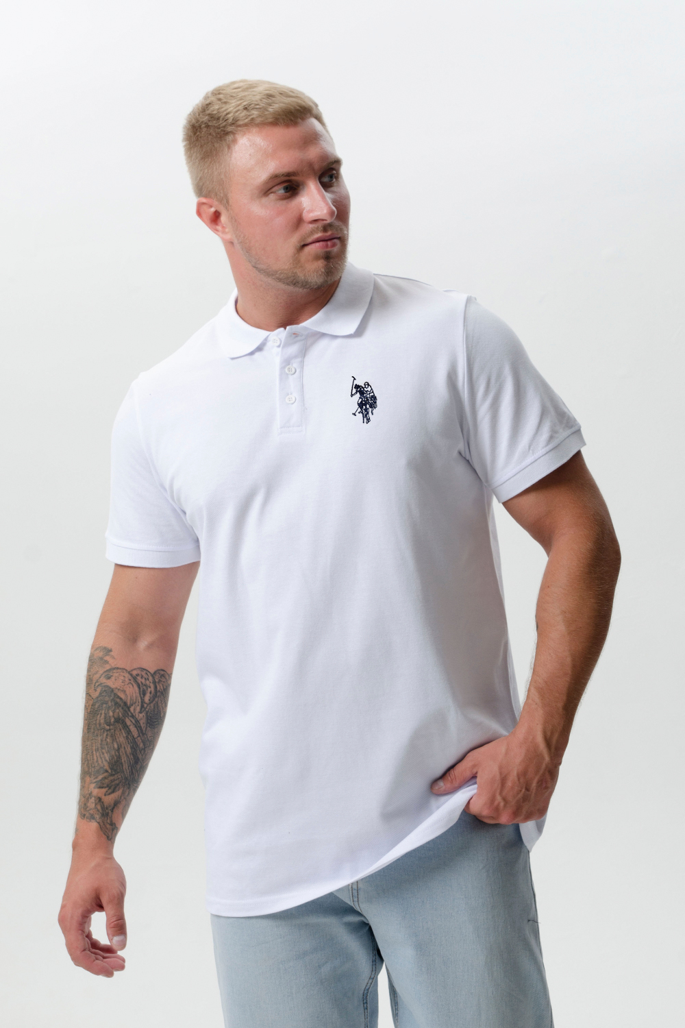 Футболка поло мужская 8501