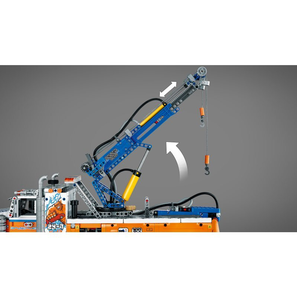 Конструктор LEGO Technic Тяжелый грузовик с прицепом 42128