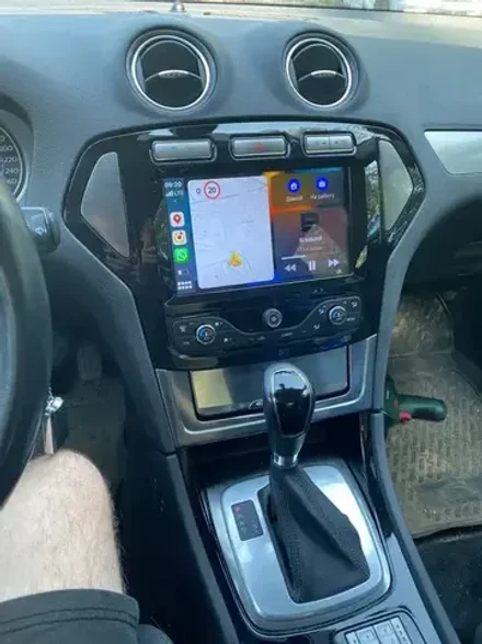 Магнитола для Ford Mondeo 4 2007-2010 - Carmedia SF-9281-1 (рамка 9") QLed+2K, Android 13, TS20, CarPlay, 4G SIM-слот