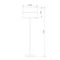 Торшер TK Lighting 5241 Linobianco